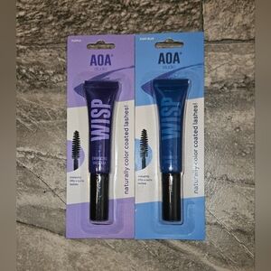 AOA Studio WISP Mascara Set - Purple and Dark Blue Mascara BNIB